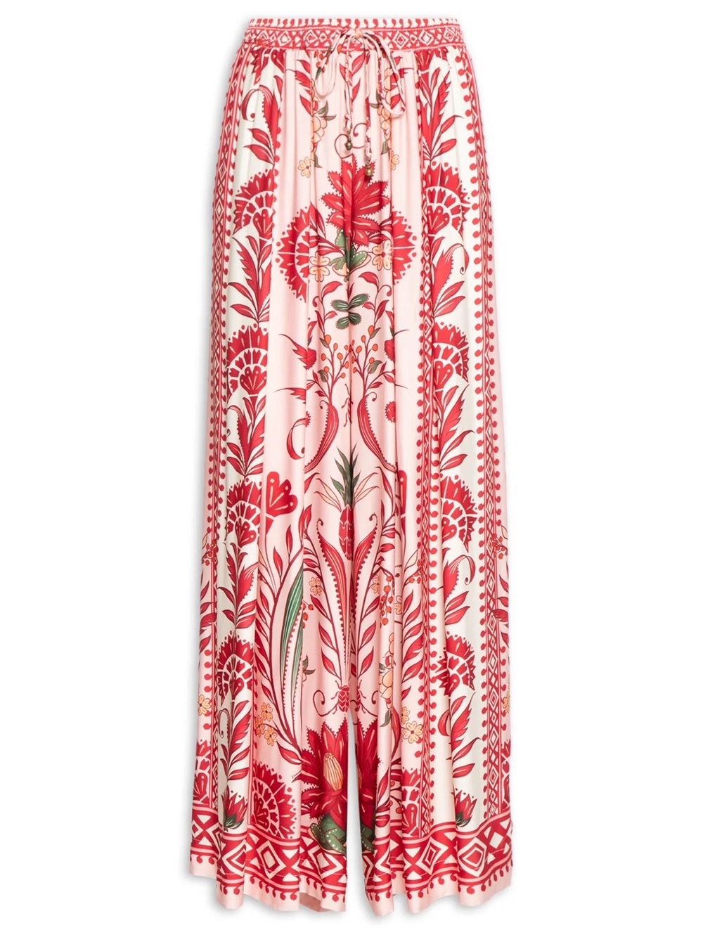 Farm Rio | Leveza Romântica Wide-Leg Pants Medium